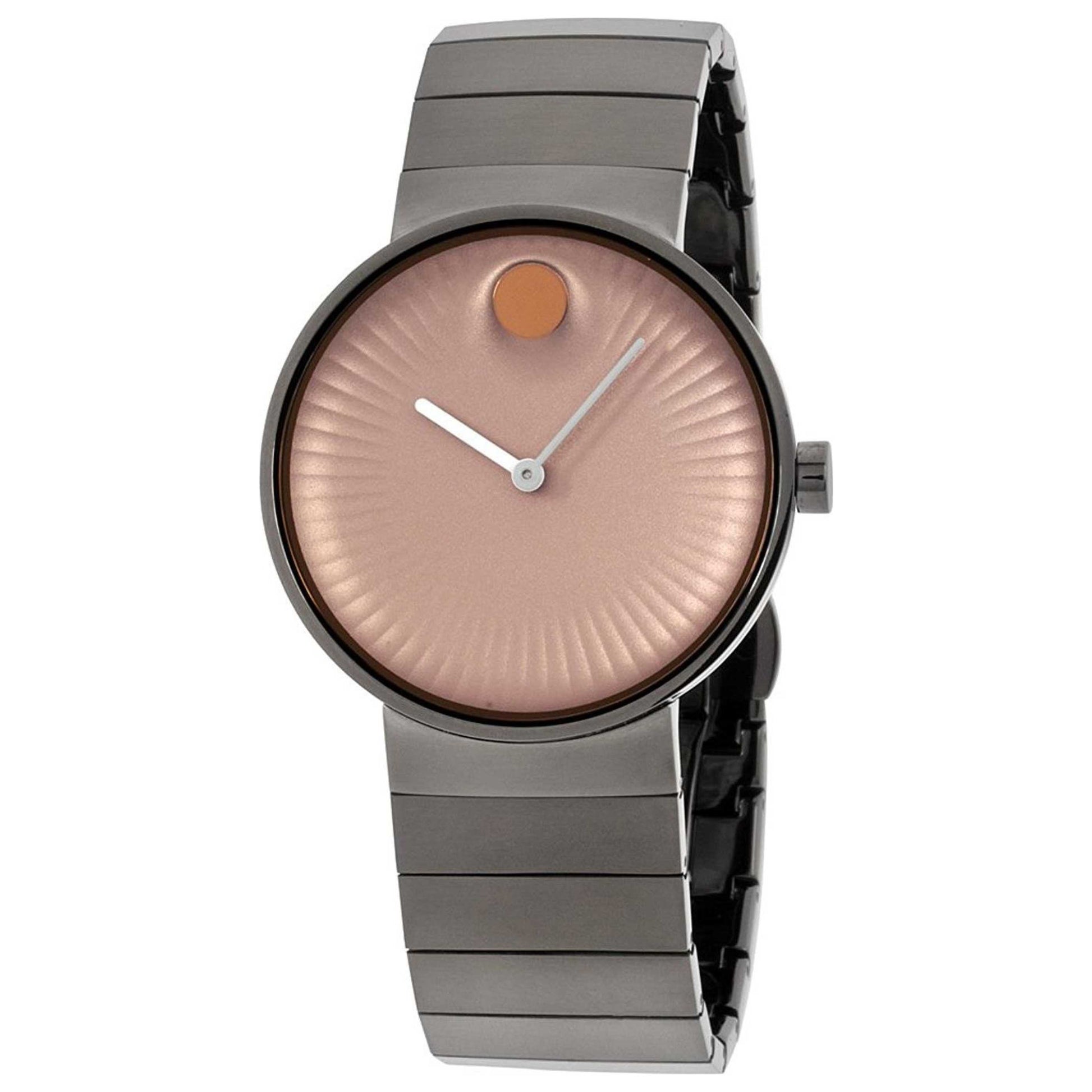 Front view of Movado Bold Men's Swiss Quartz (Battery-Powered) Watch 3680023