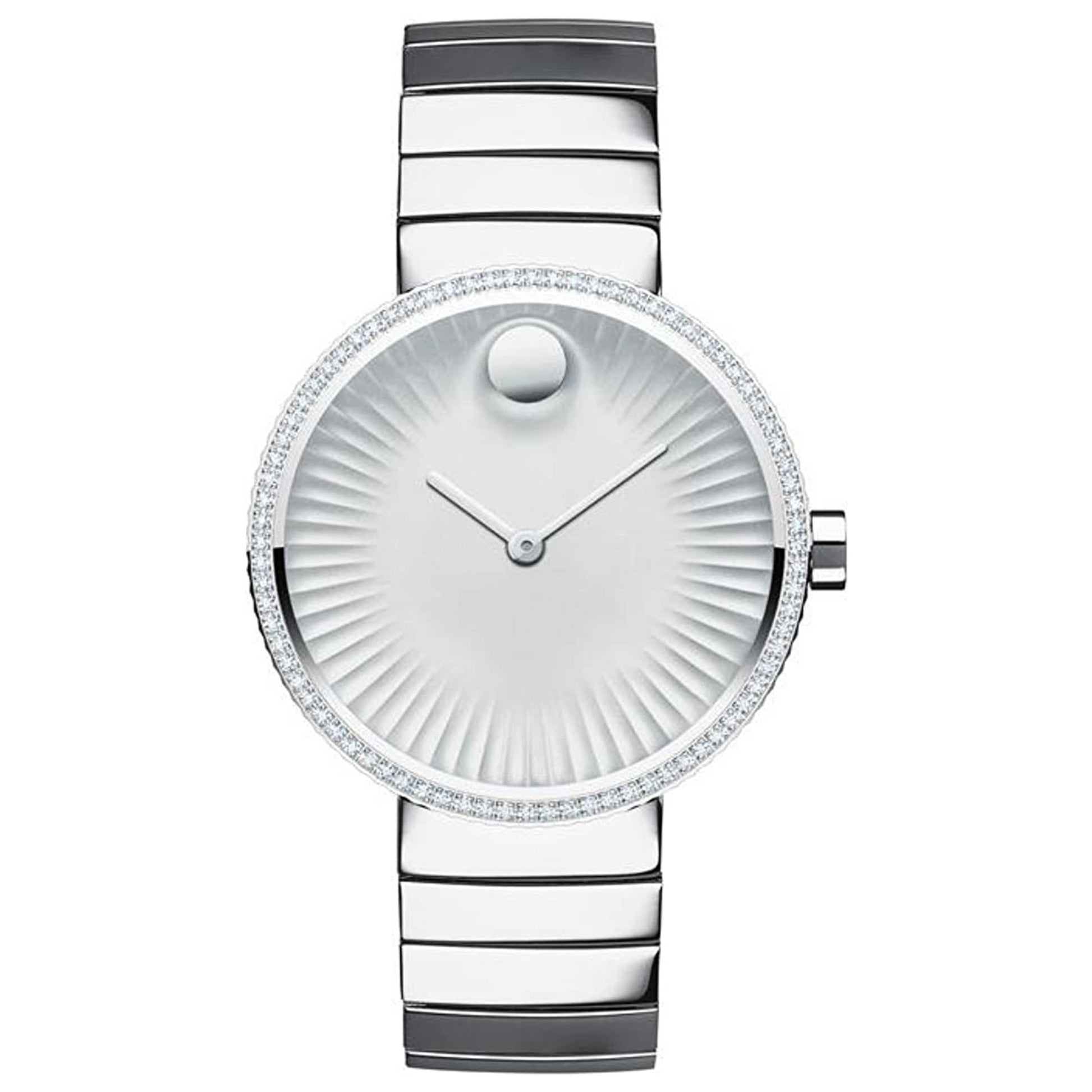 Front view of Movado Edge Men's Swiss Quartz (Battery-Powered) Watch 3680033