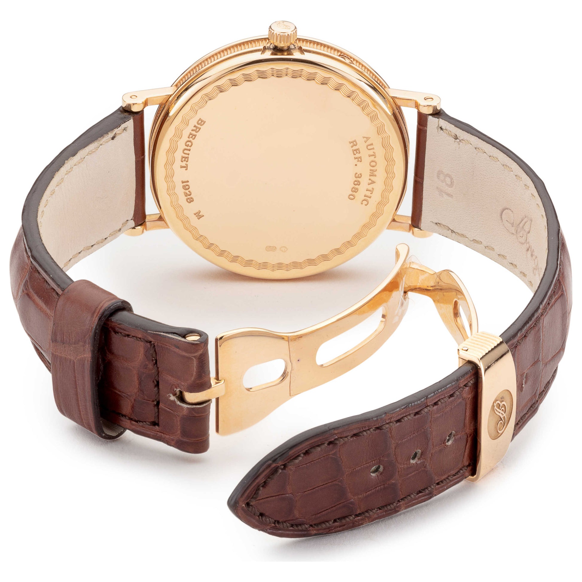 Back view of Breguet Classique Men's Automatic Watch 3680BR11986