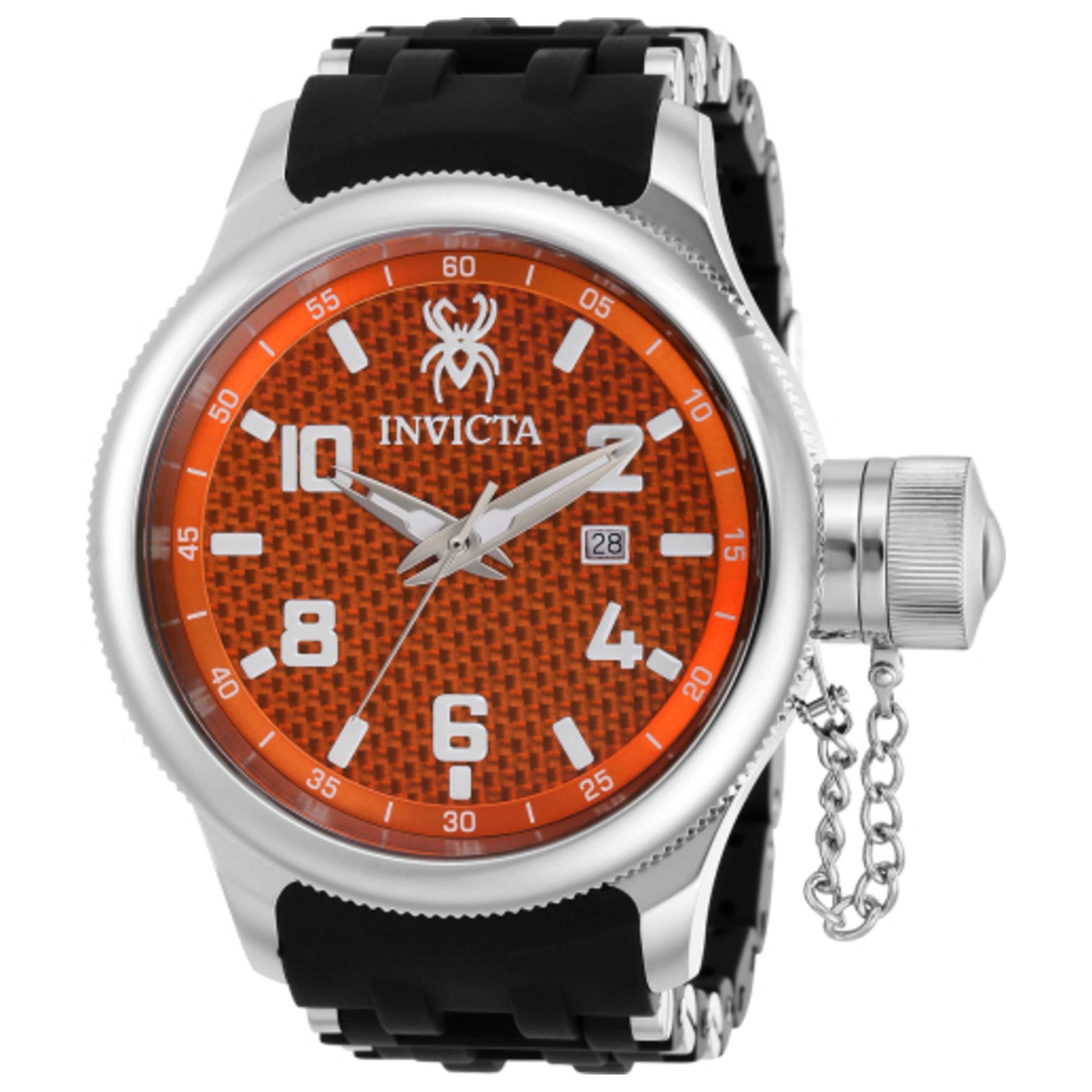 Front view of Invicta Russian Diver Men's Quartz Watch 36978