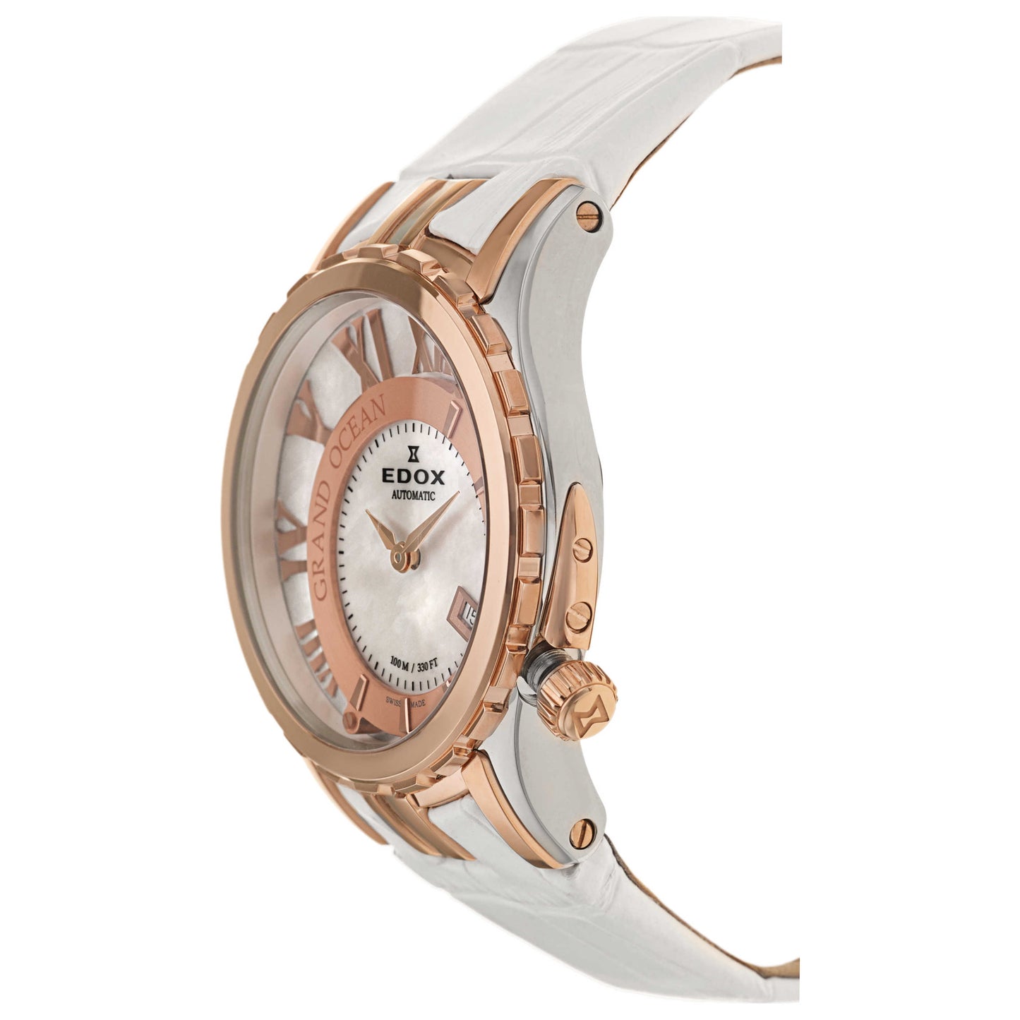 Edox Grand Ocean Women's Automatic Watch 37008-1-357R-NAIR - Image #4