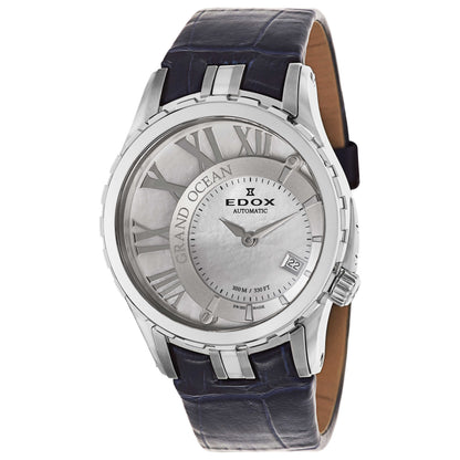 Front view of Edox Grand Ocean Men's Automatic Watch 37008-3-BAIN