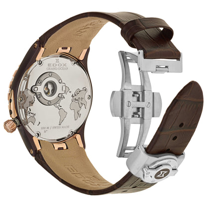 Edox Grand Ocean Women's Automatic Watch 37008-357BRR-BRIR-2 - Image #2