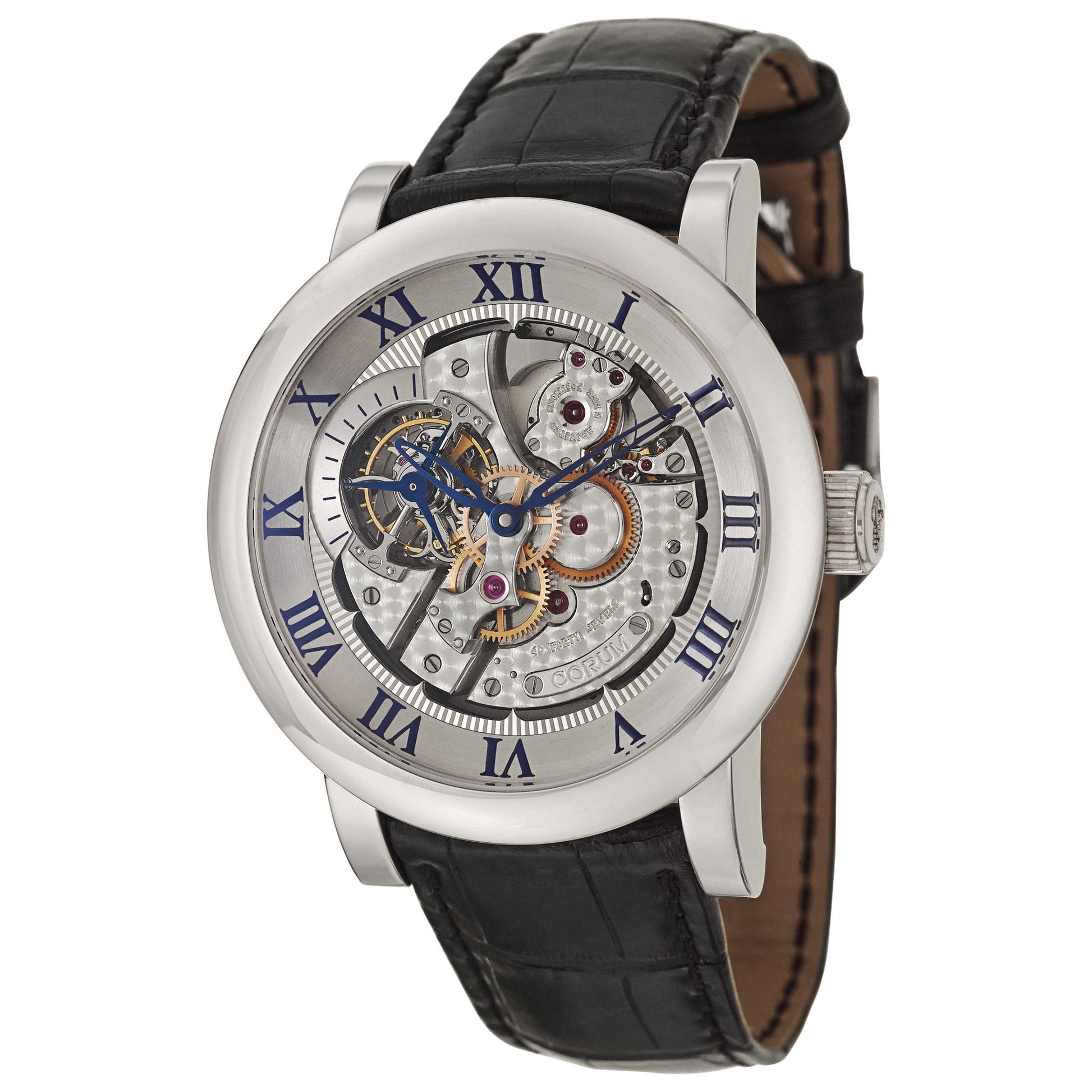 Front view of Corum Tourbillon Men's Automatic Watch 371-201-59-0F01-TR08