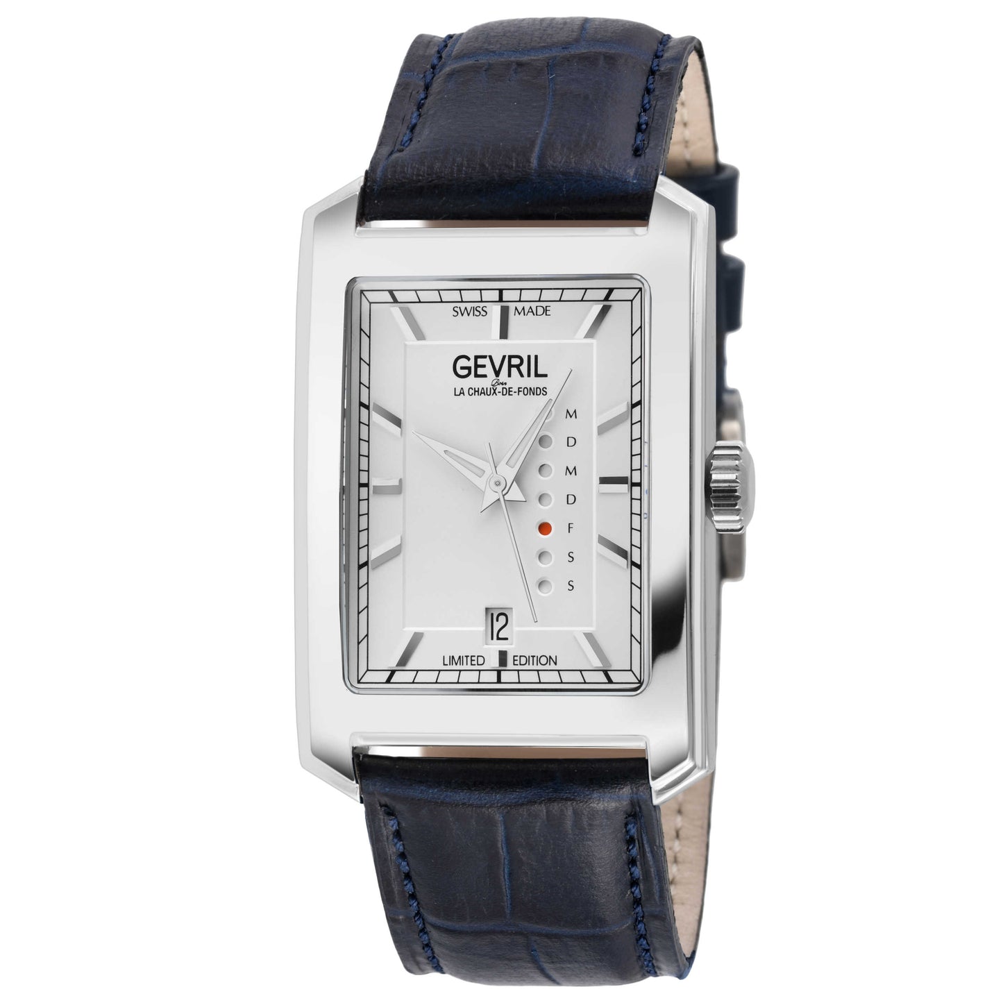 Front view of Gevril Manhattanhenge Men's Automatic Watch 371.60.62
