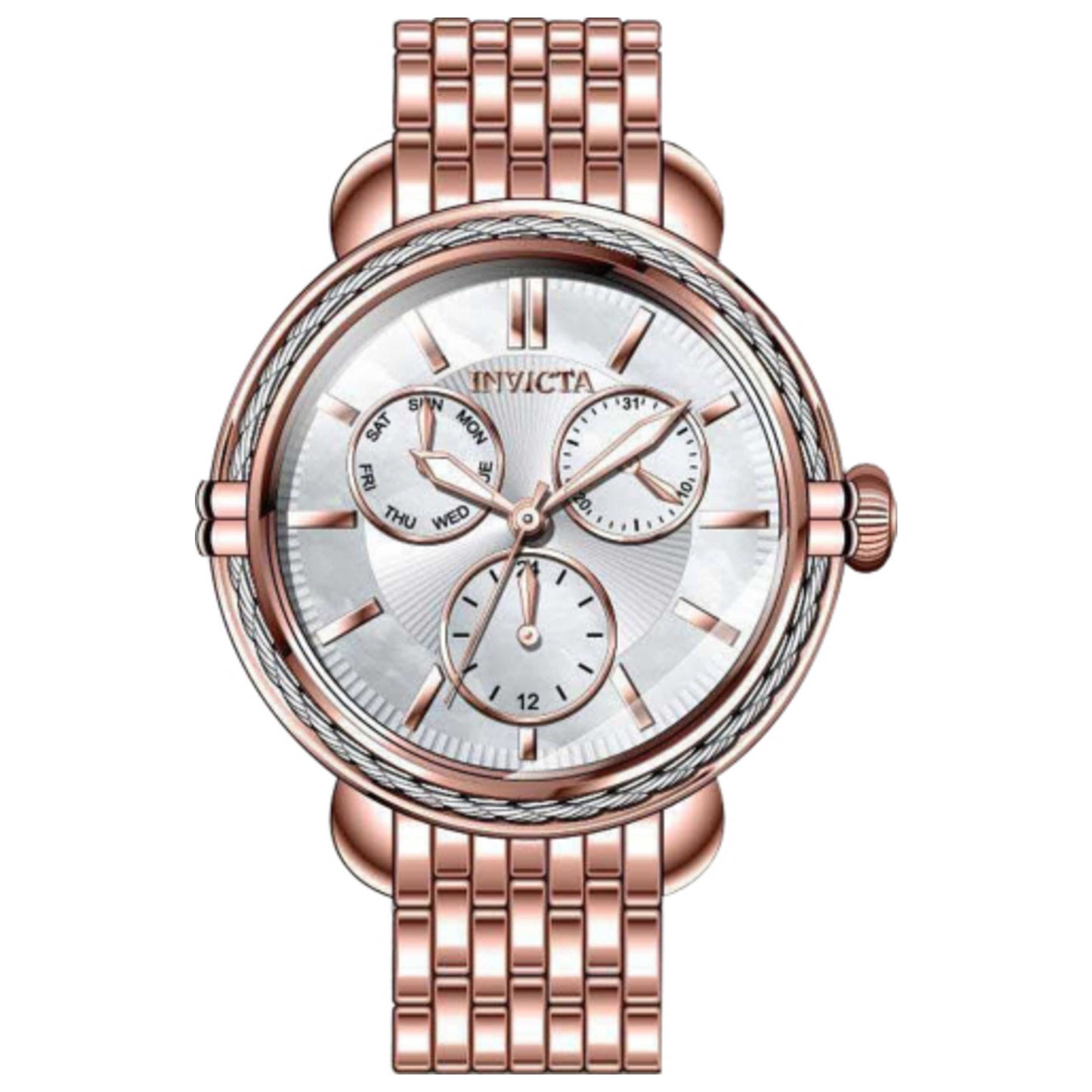 Front view of Invicta Wildflower Women's Quartz Watch 37273
