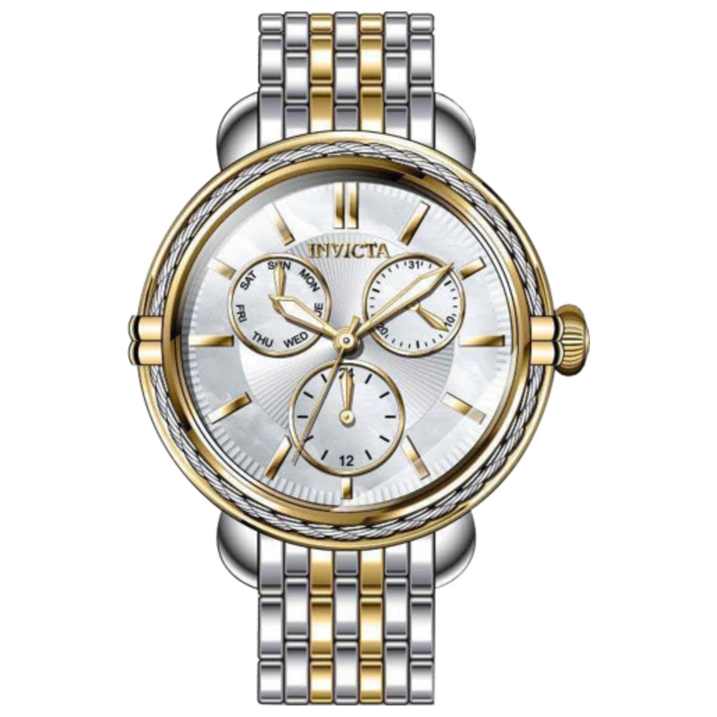 Front view of Invicta Wildflower Women's Quartz Watch 37274