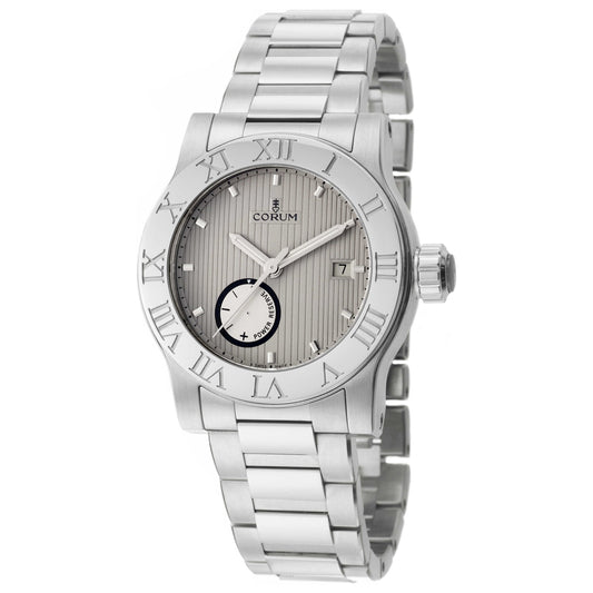 Front view of Corum Romulus Men's Automatic Watch 373-515-20-V810-BA65