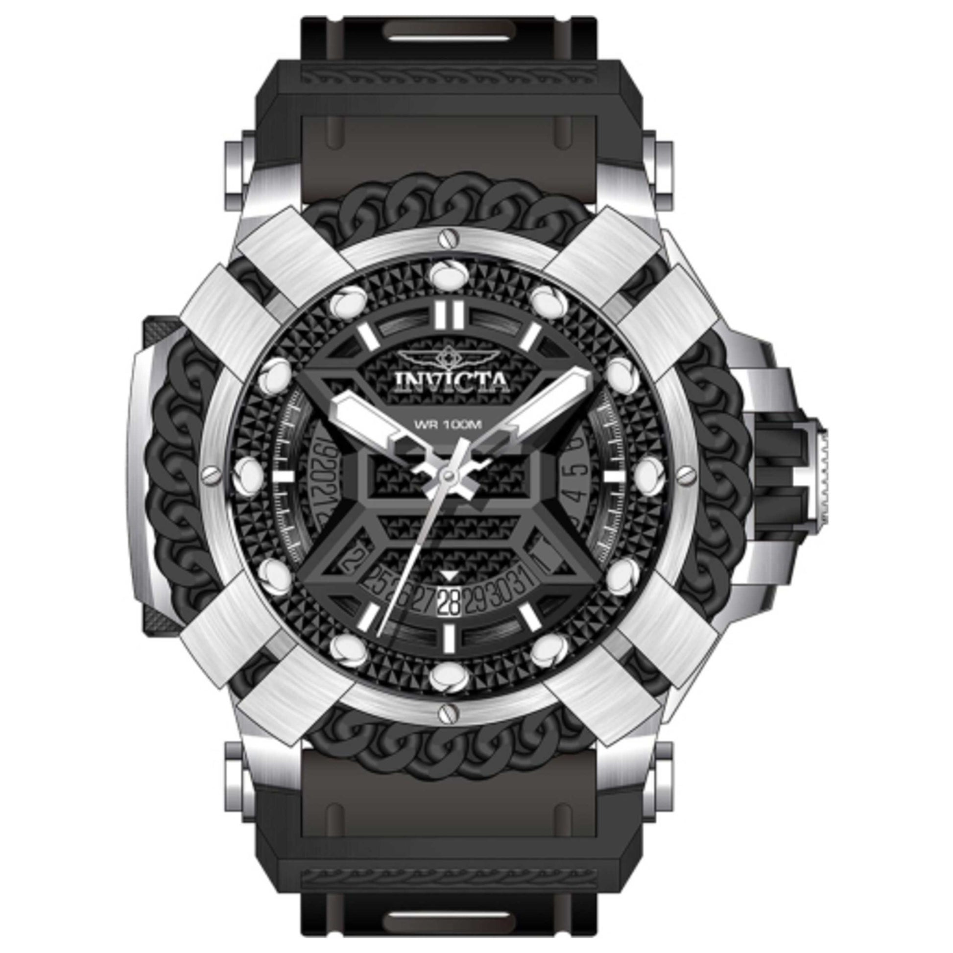Front view of Invicta Bolt Men's Quartz Watch 37518