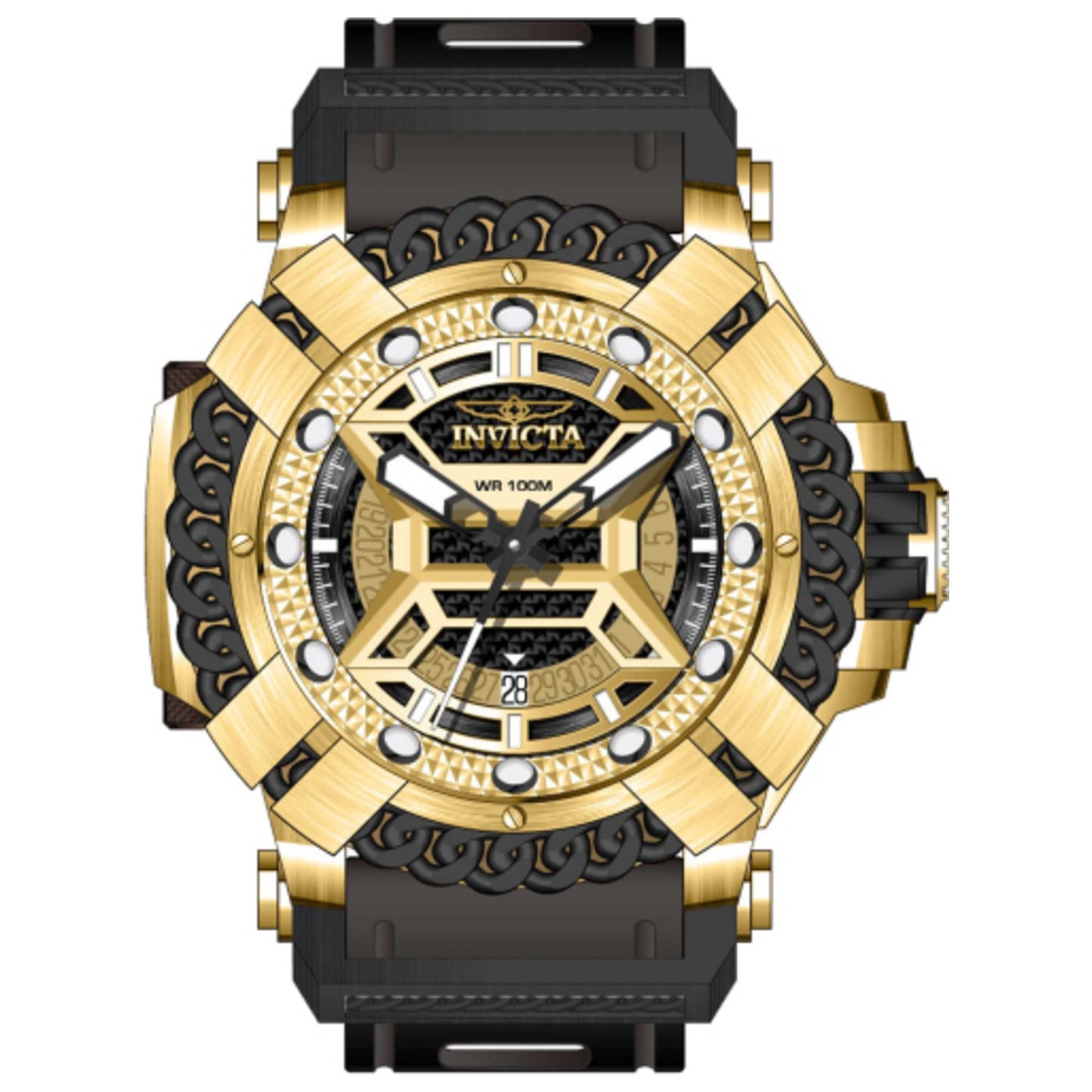 Front view of Invicta Bolt Men's Quartz Watch 37519