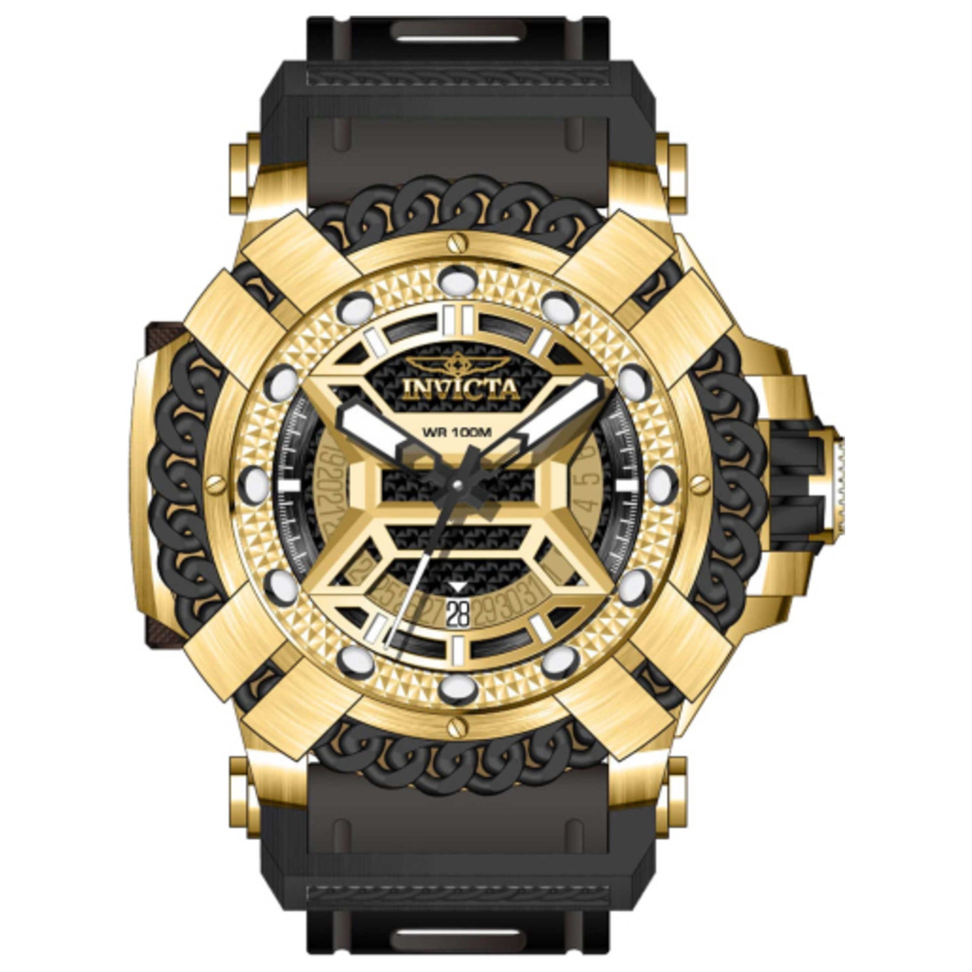 Front view of Invicta Bolt Men's Quartz Watch 37519