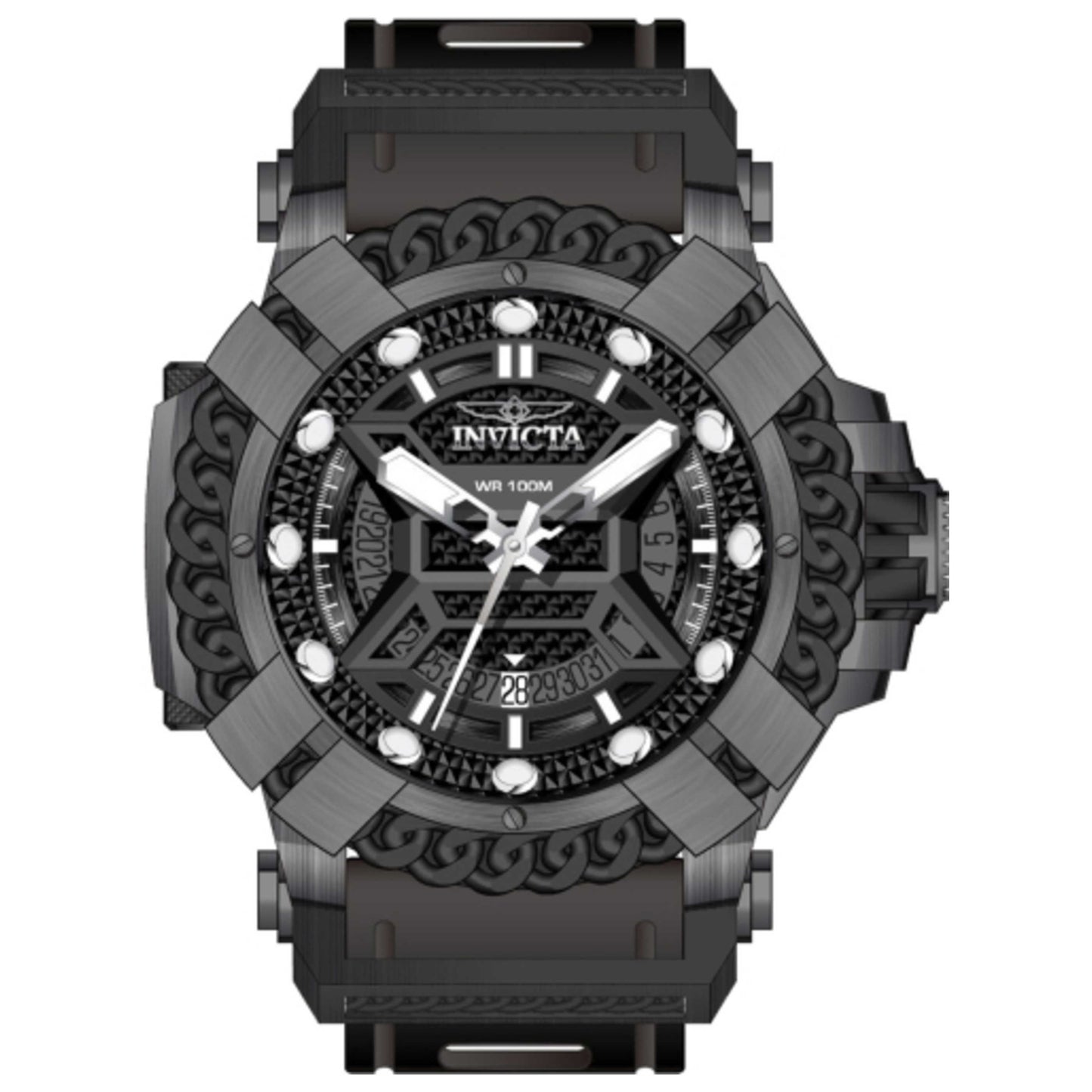Front view of Invicta Bolt Men's Quartz Watch 37521