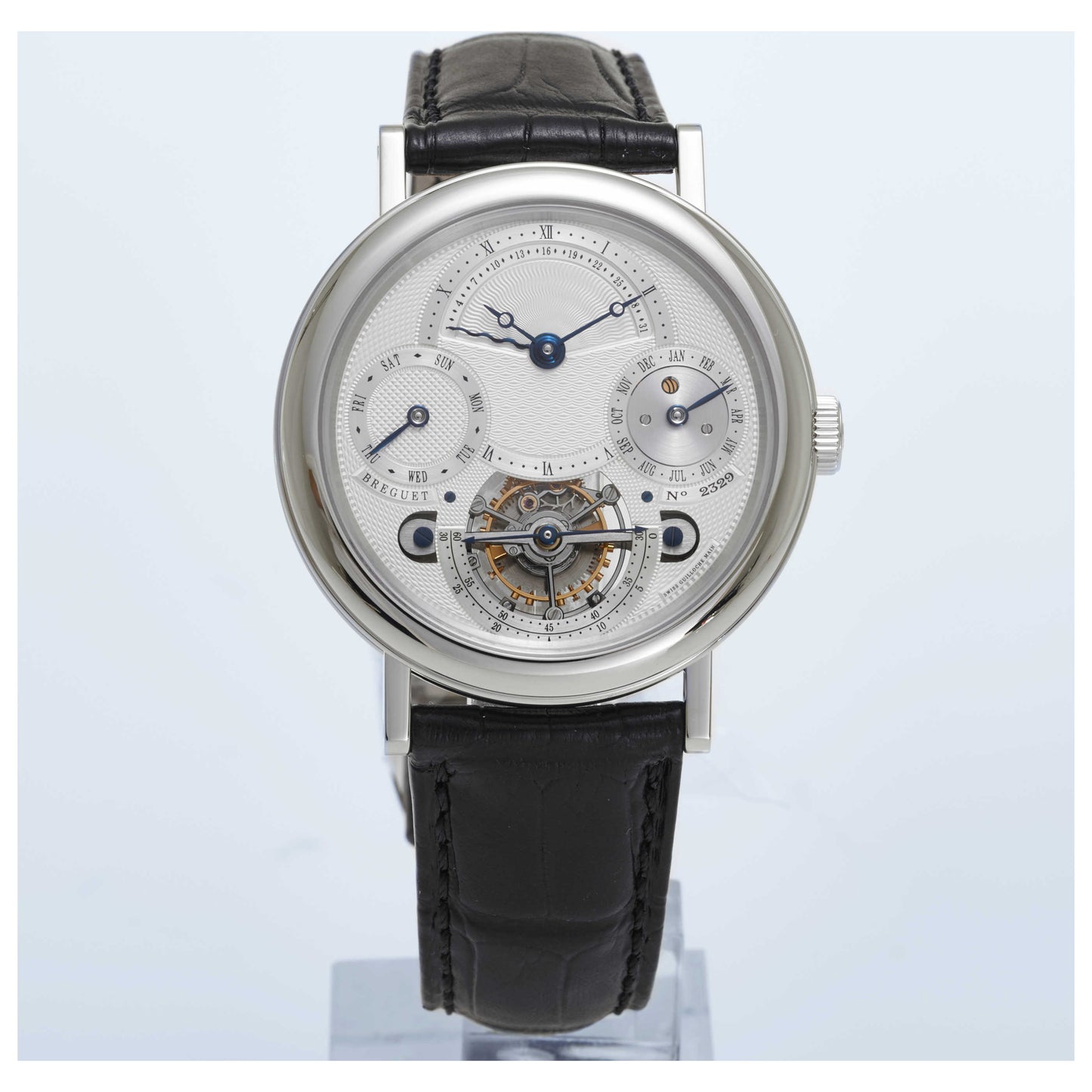 Front view of Breguet Classique Grande Complication Men's Manual-Wind Watch 3757PT1E9V6-SD