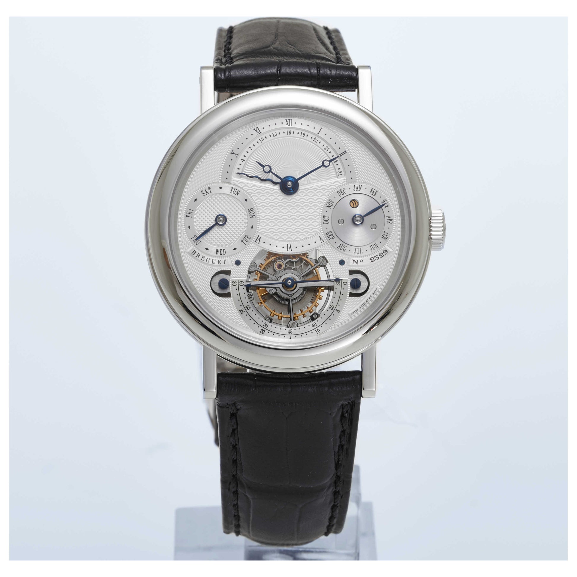 Front view of Breguet Classique Grande Complication Men's Manual-Wind Watch 3757PT1E9V6-SD