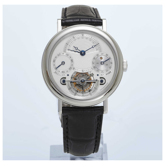 Front view of Breguet Classique Grande Complication Men's Manual-Wind Watch 3757PT1E9V6-SD