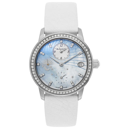 Front view of Blancpain Women Women's Automatic Watch 3760-1954L-95A