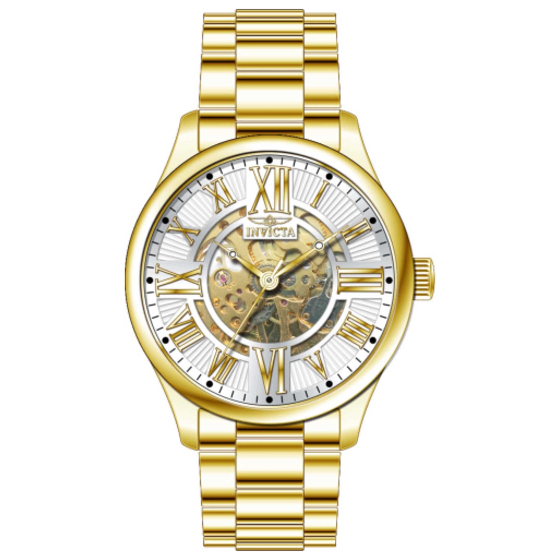 Front view of Invicta Objet D Art Men's Automatic Watch 37639