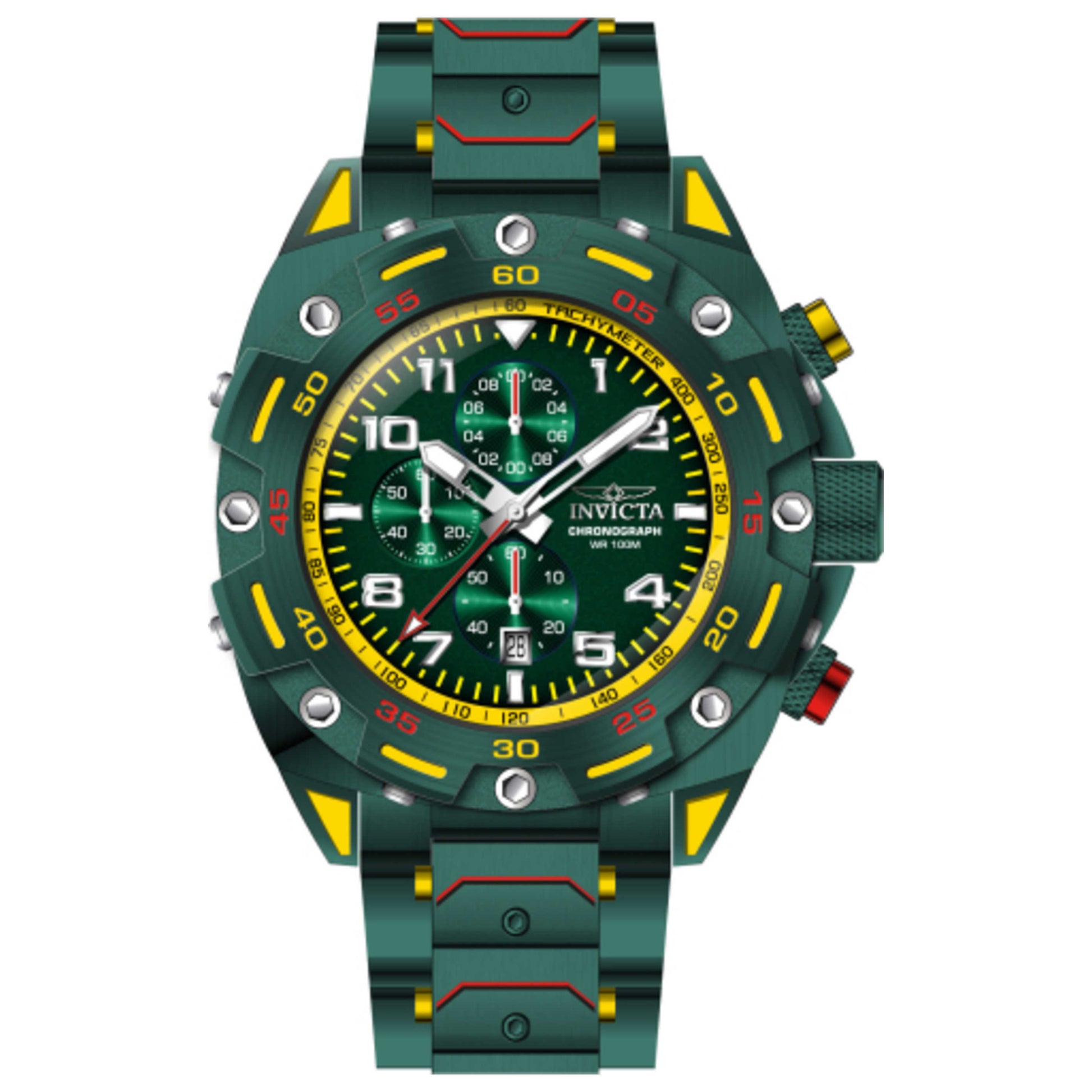 Front view of Invicta Sea Monster Men's Quartz Watch 37805