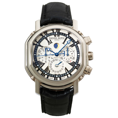 Front view of Daniel Roth Perpetual Calendar Men's Automatic Watch 379-Y-60-192-CN-BD