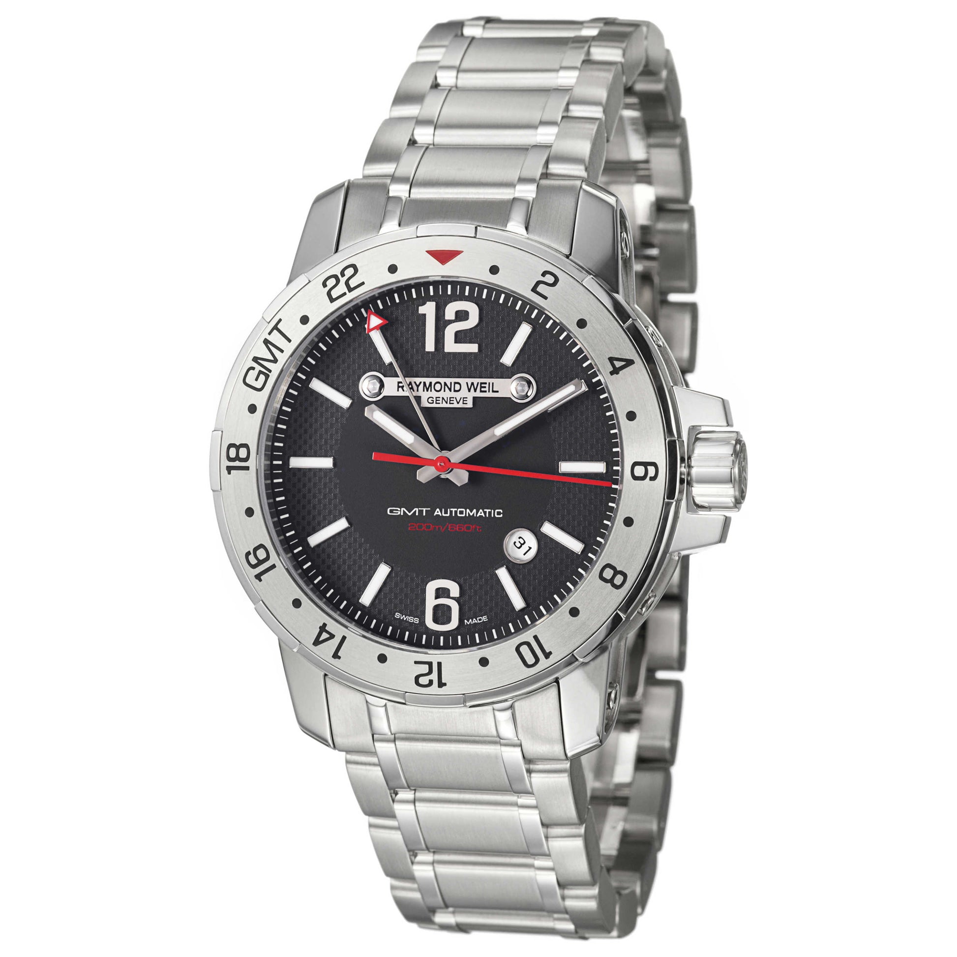 Front view of Raymond Weil Nabucco Men's Automatic Watch 3800-ST-05207