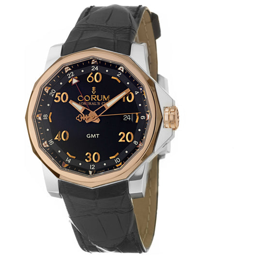 Front view of Corum Admiral's Cup Men's Automatic Watch 383-330-24-0F81-AN12