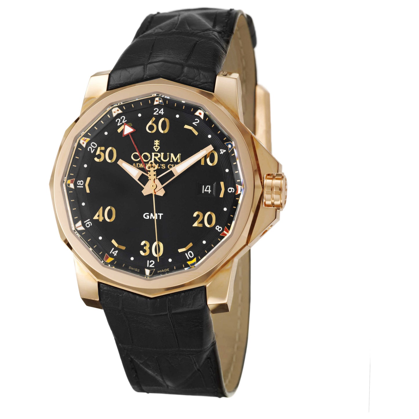 Front view of Corum Admiral's Cup Men's Automatic Watch 383-330-55-0081-AN22