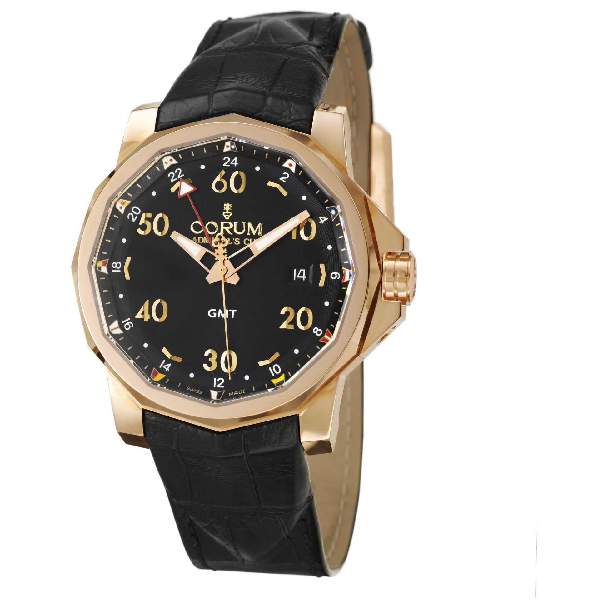 Front view of Corum Admiral's Cup Men's Automatic Watch 383-330-55-0081-AN22