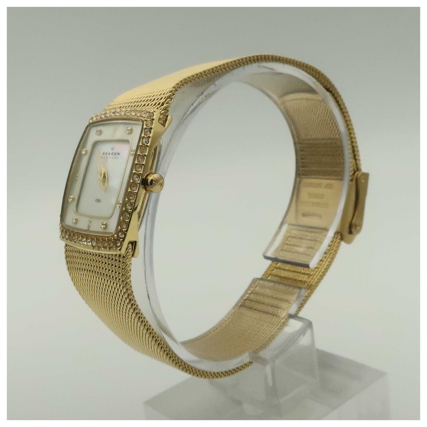 Skagen Mesh Women's Quartz Watch 384XSGG1-SD - Image #4