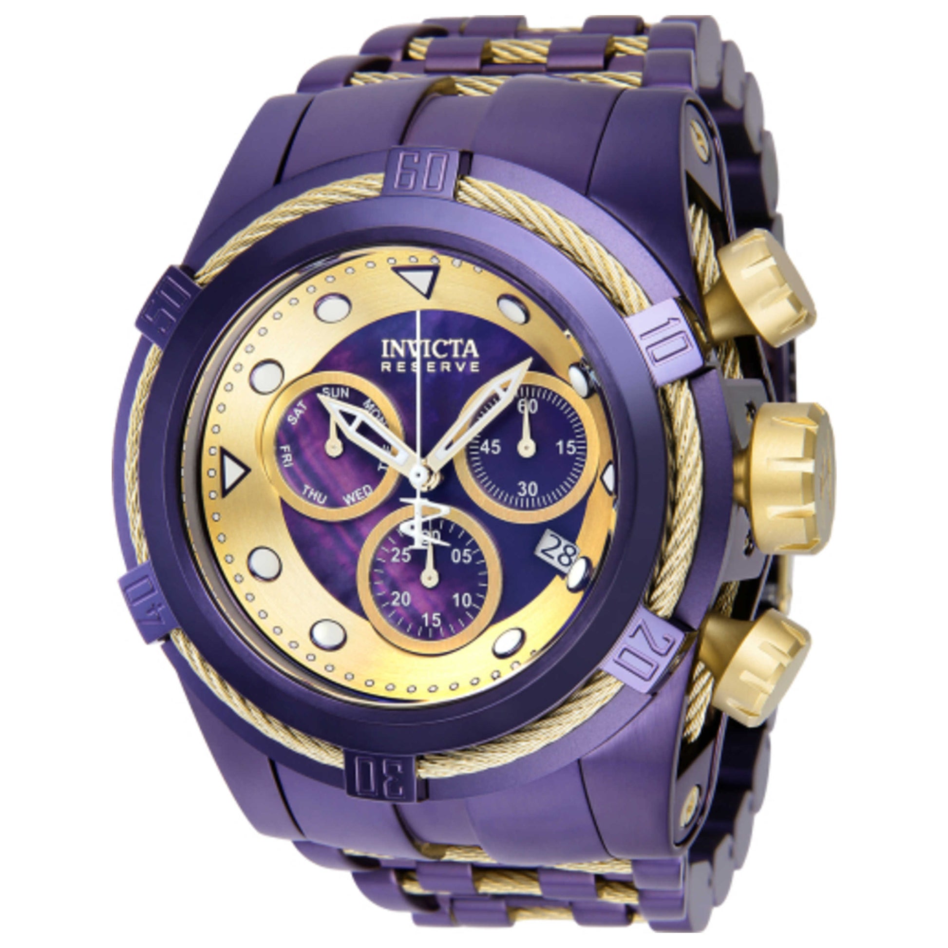 Front view of Invicta Reserve Men's Quartz Watch 38748
