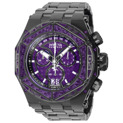 Front view of Invicta Carbon Hawk Men's Quartz Watch 38920