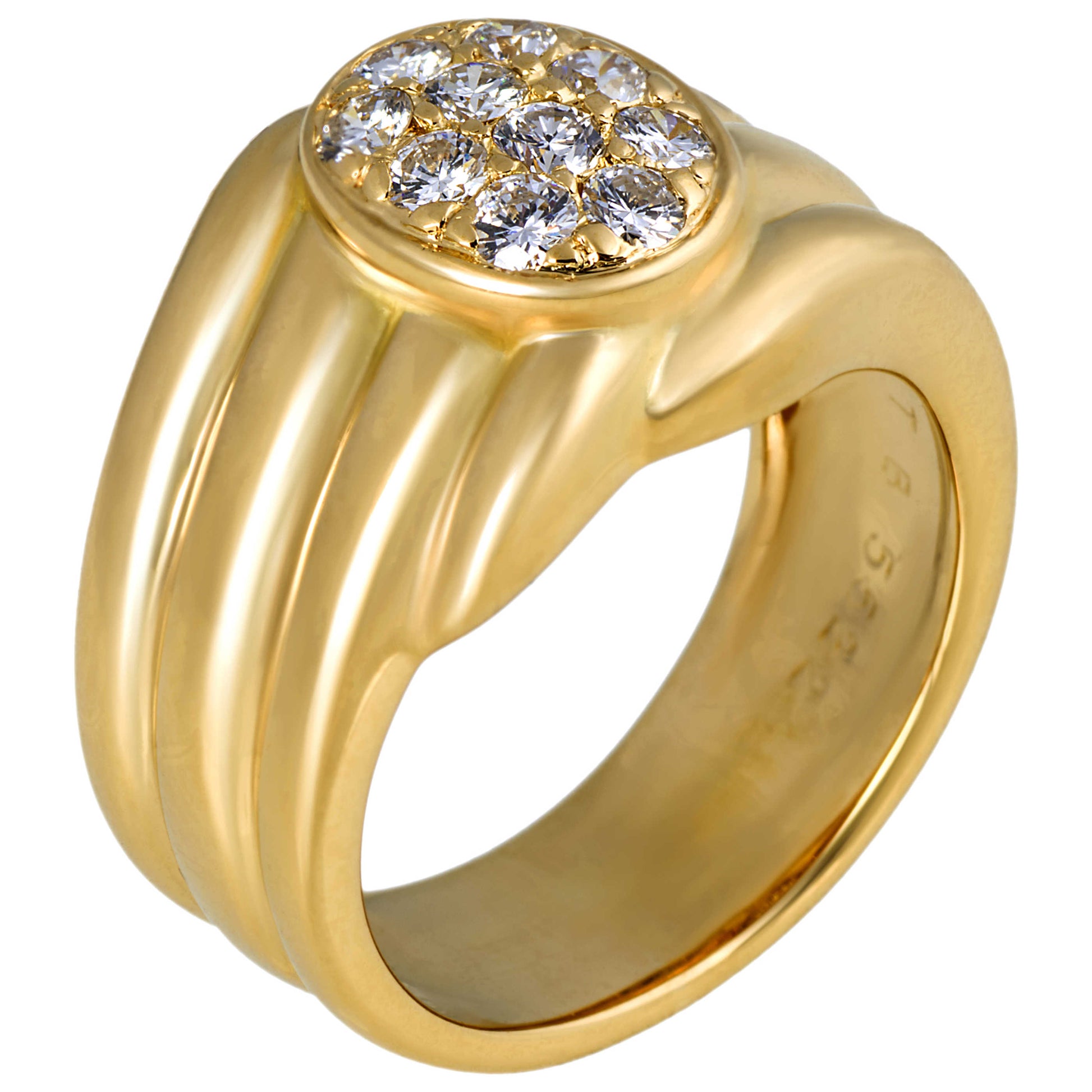 Van Cleef & Arpels Jewelry Diamond Women's Ring 3895 - Image #8