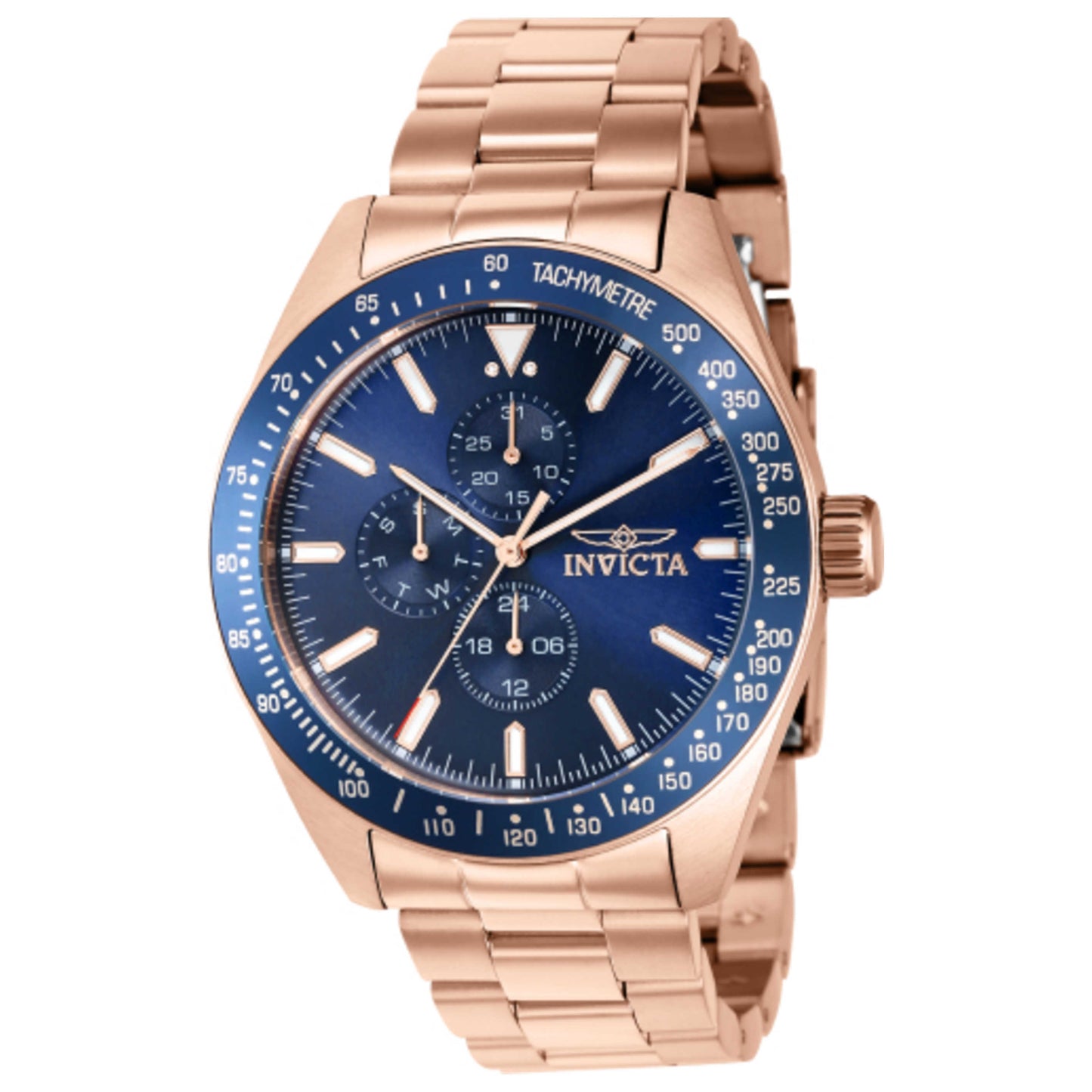 Front view of Invicta Aviator Men's Quartz Watch 38971