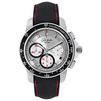 Front view of Glashutte Sport Evolution Men's Automatic Watch 39-31-46-03-03
