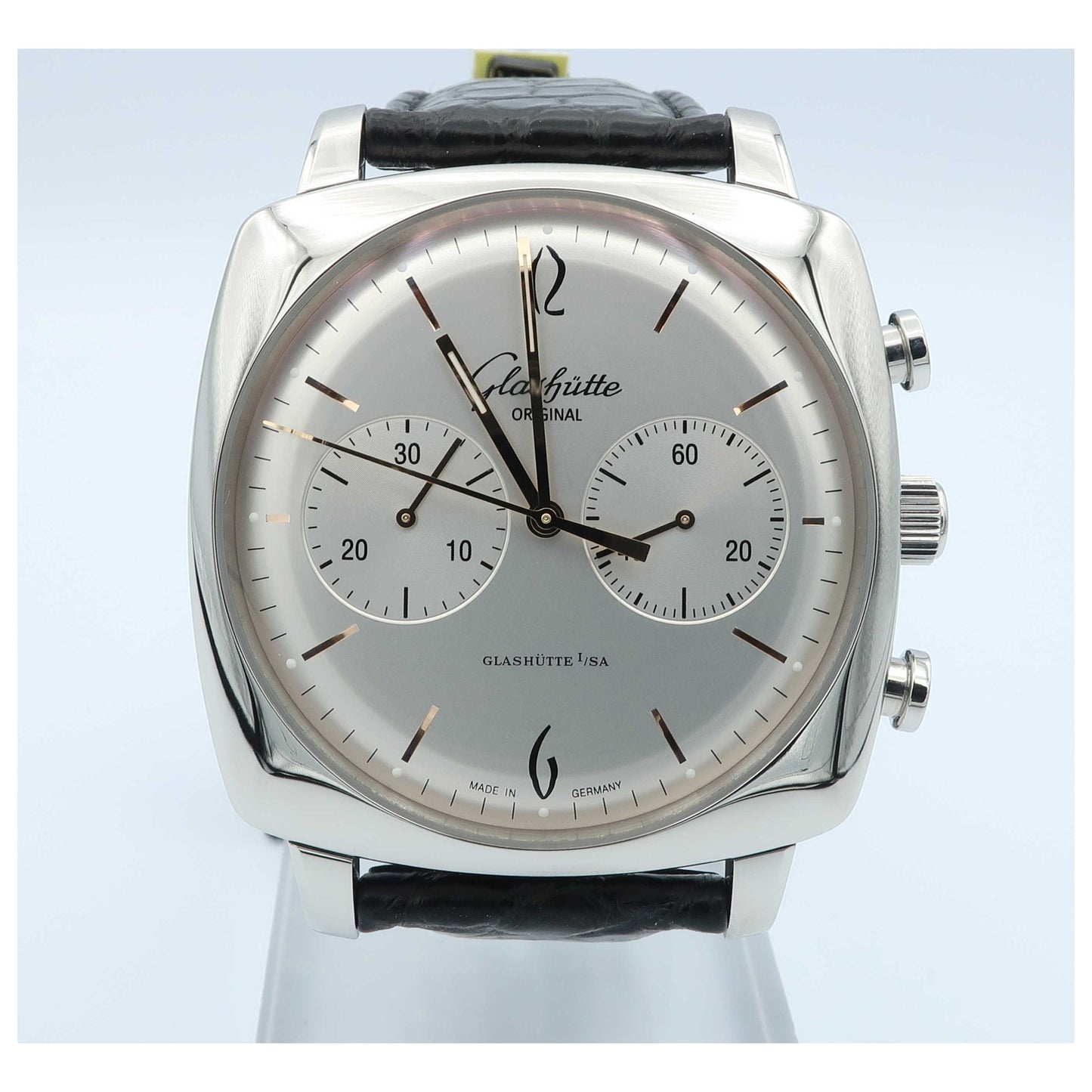 Front view of Glashutte Sixties Men's Automatic Watch 39-34-03-32-04-SD
