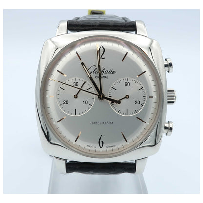 Front view of Glashutte Sixties Men's Automatic Watch 39-34-03-32-04-SD