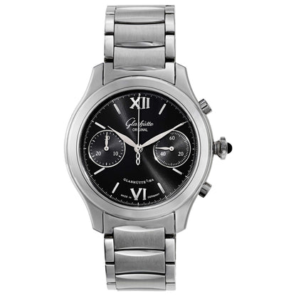 Front view of Glashutte Lady Serenade Women's Automatic Watch 39-34-13-02-34