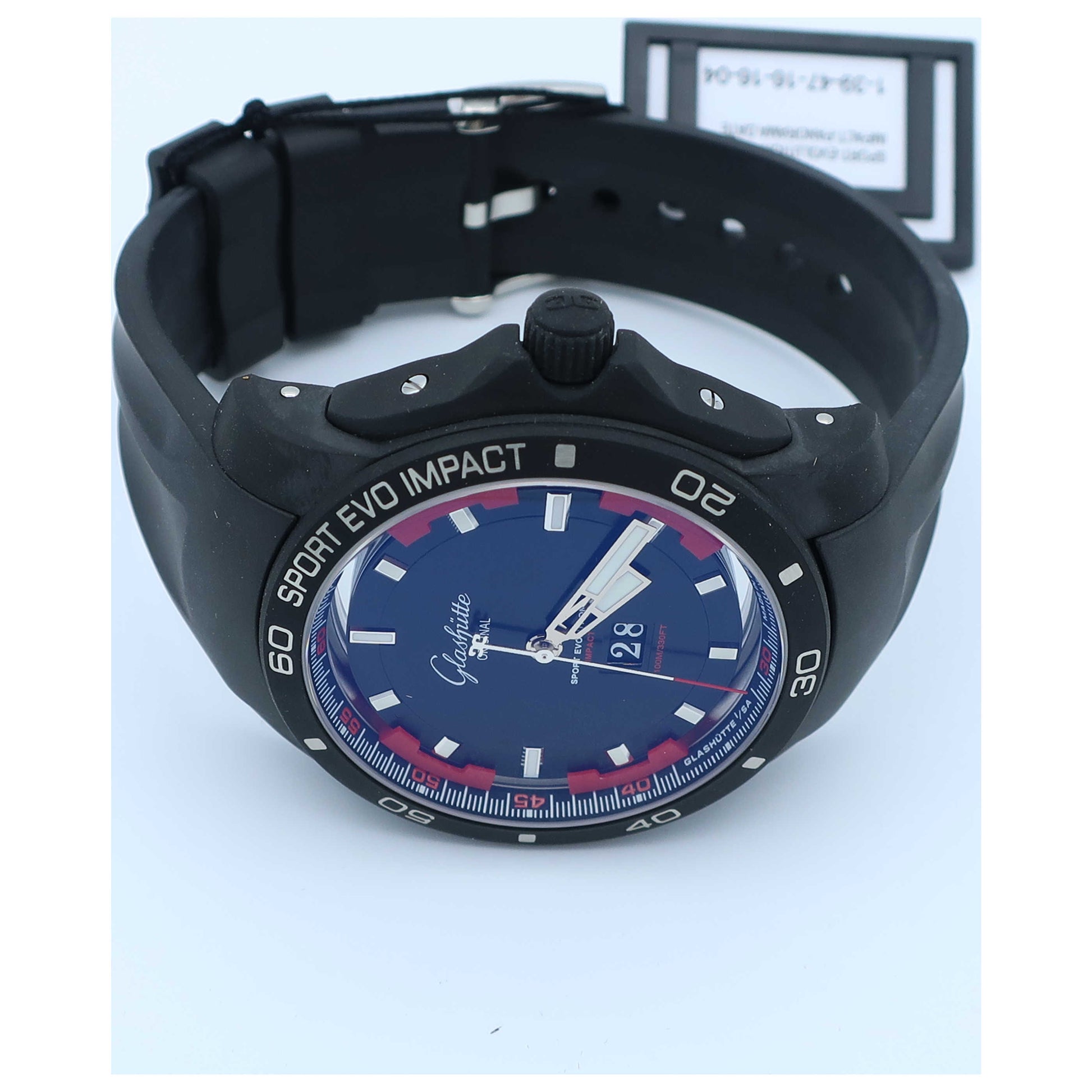 Glashutte Sport Evolution Men's Automatic Watch 39-47-16-16-04-SD - Image #8