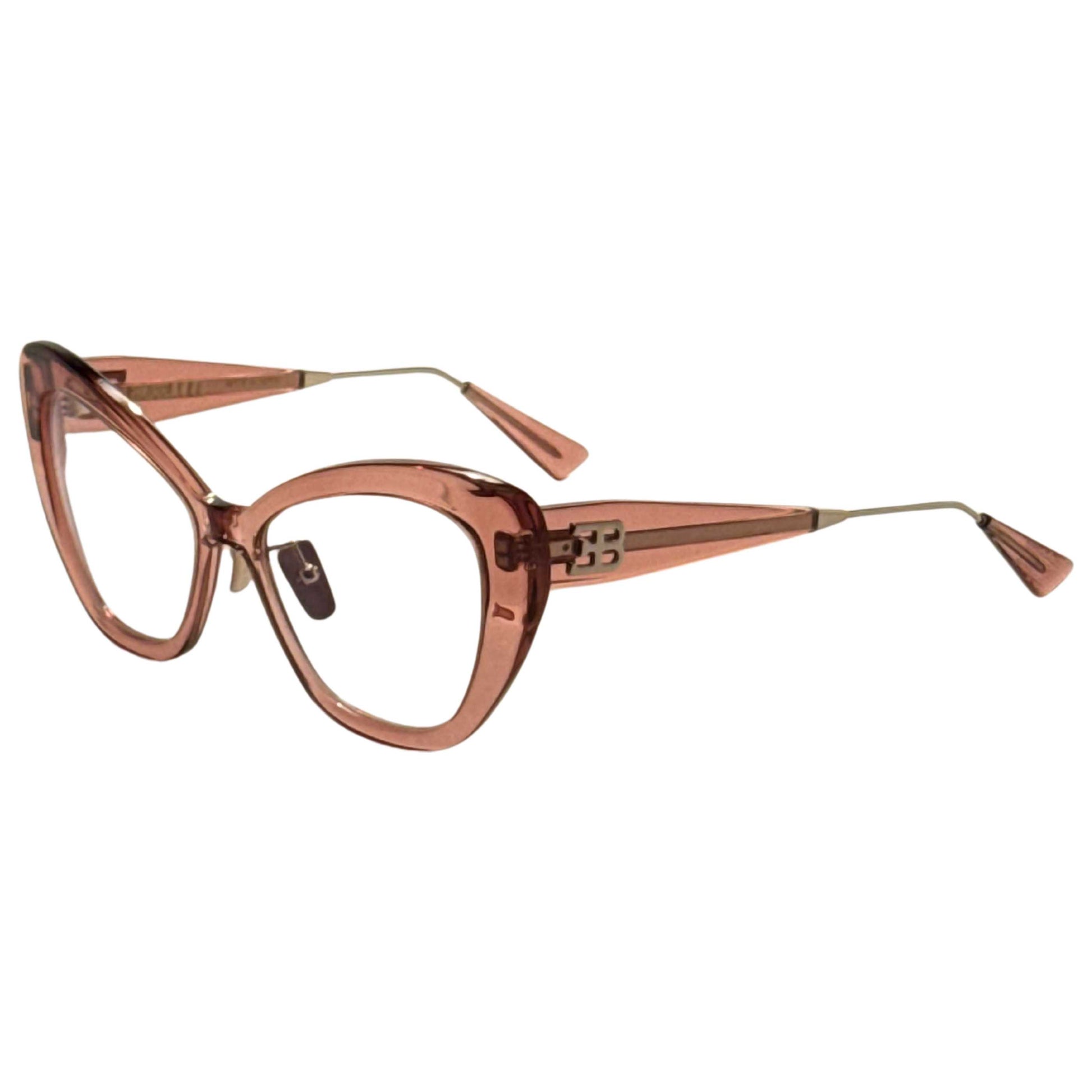 Front view of Bugatti Women's Eyeglasses 39-RCRY-RX-AF