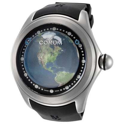 Front view of Corum Bubble Men's Automatic Watch 390-101-04-0371-UE01