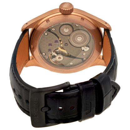 Glycine KMU 48 Men's Manual-Wind Watch 3906.29AT.LBK7D - Image #2