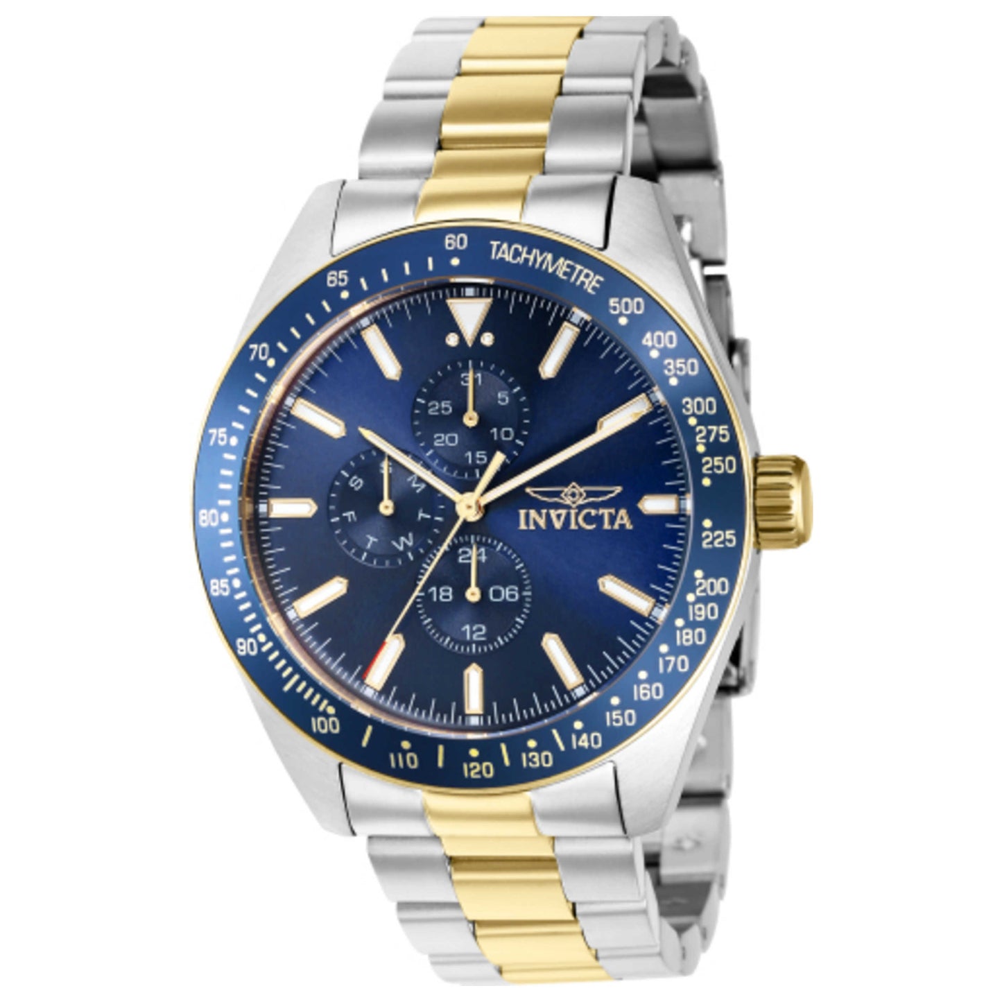 Front view of Invicta Aviator Men's Quartz Watch 39076