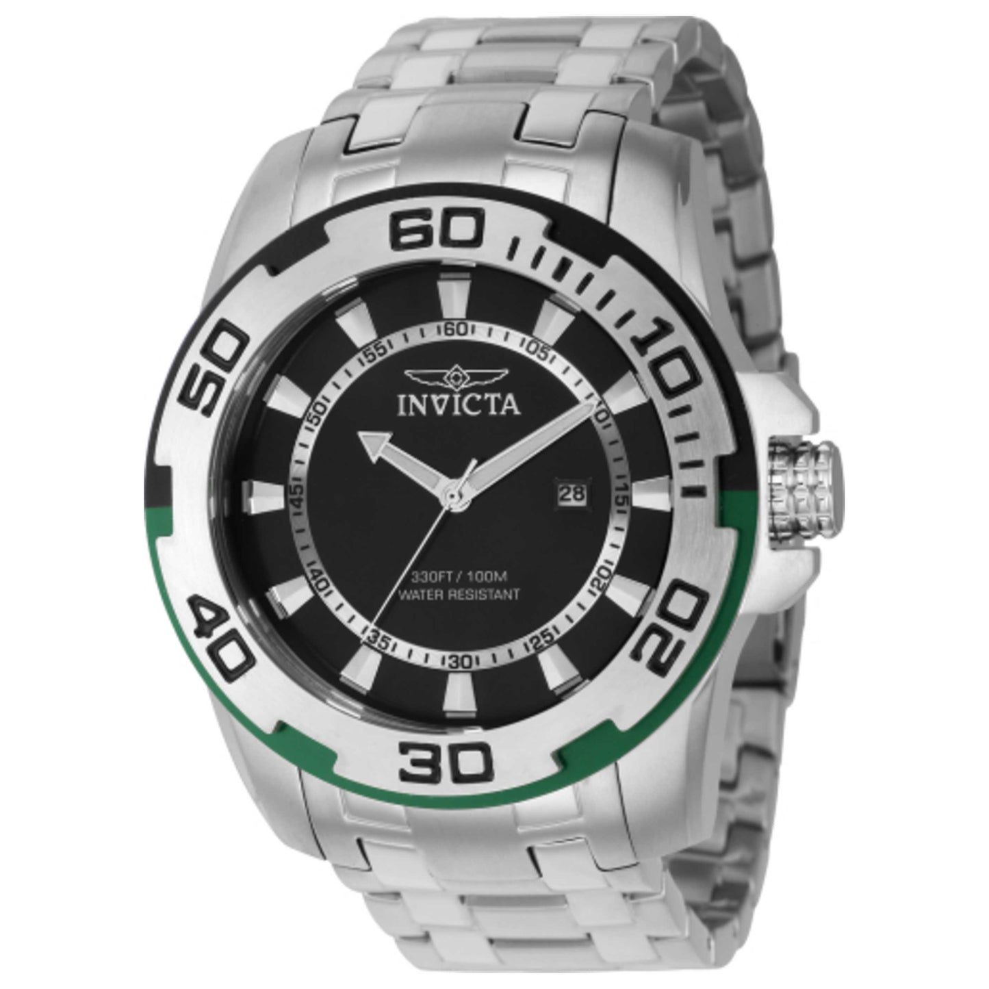 Front view of Invicta Pro Diver Men's Quartz Watch 39116