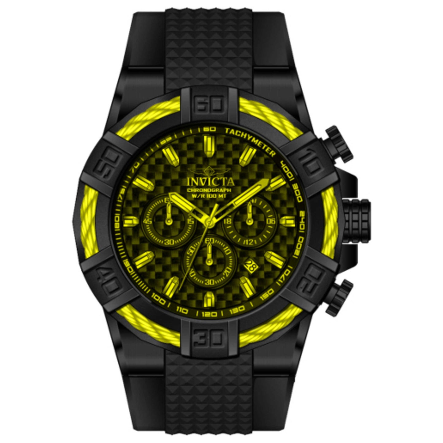 Front view of Invicta Bolt Men's Quartz Watch 39359