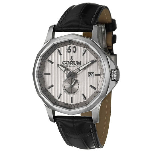 Front view of Corum Admiral's Cup Men's Automatic Watch 395-101-20-0F01-FH10