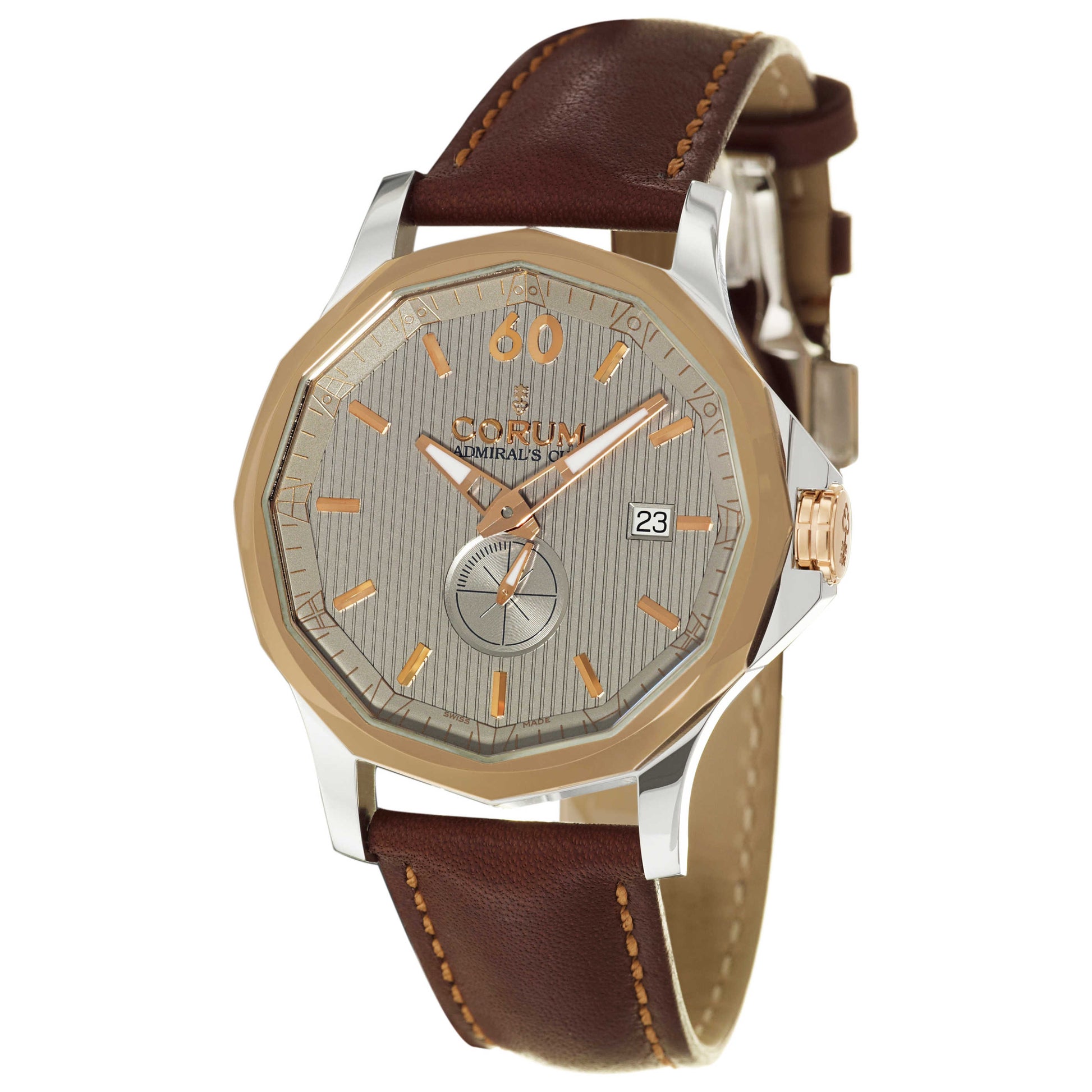 Front view of Corum Admiral's Cup Men's Automatic Watch 395-101-24-0F62-FH11