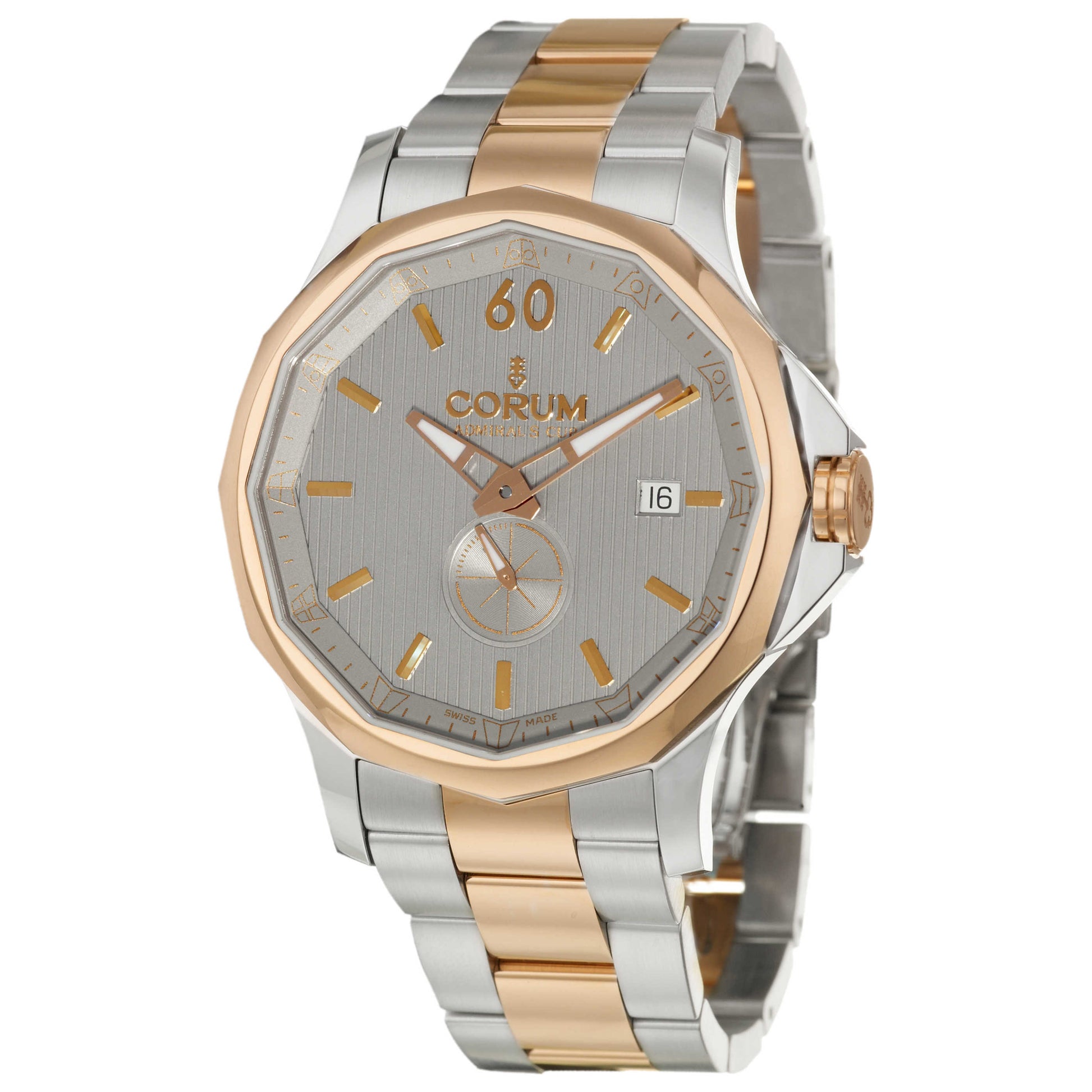 Front view of Corum Admiral's Cup Men's Automatic Watch 395-101-24-V720-FH11