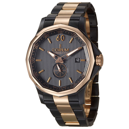 Front view of Corum Admiral's Cup Men's Automatic Watch 395-101-34-V705-AB11