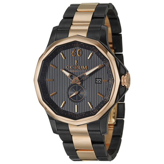 Front view of Corum Admiral's Cup Men's Automatic Watch 395-111-34-V705-AB11