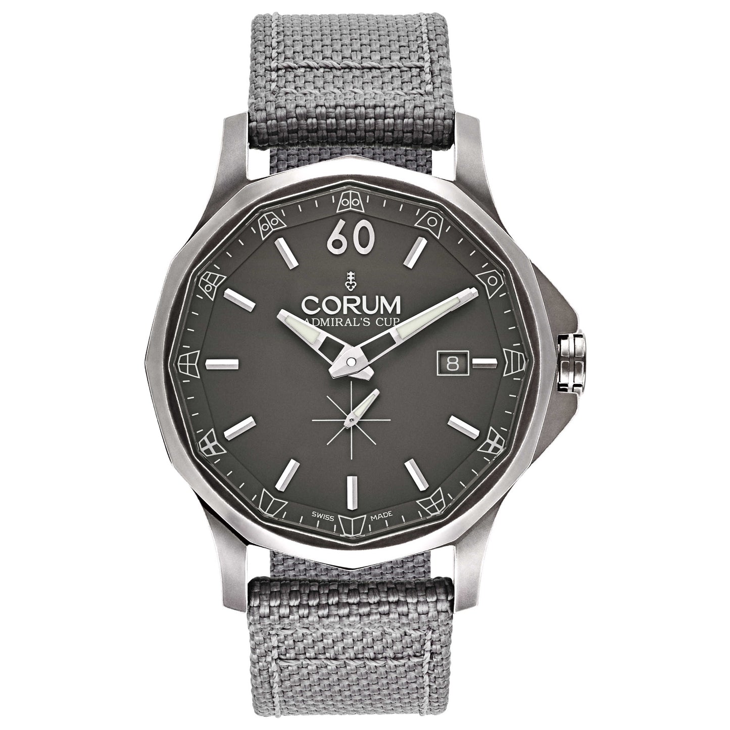 Front view of Corum Admiral's Cup Men's Automatic Watch 395-119-98-0619-AG19