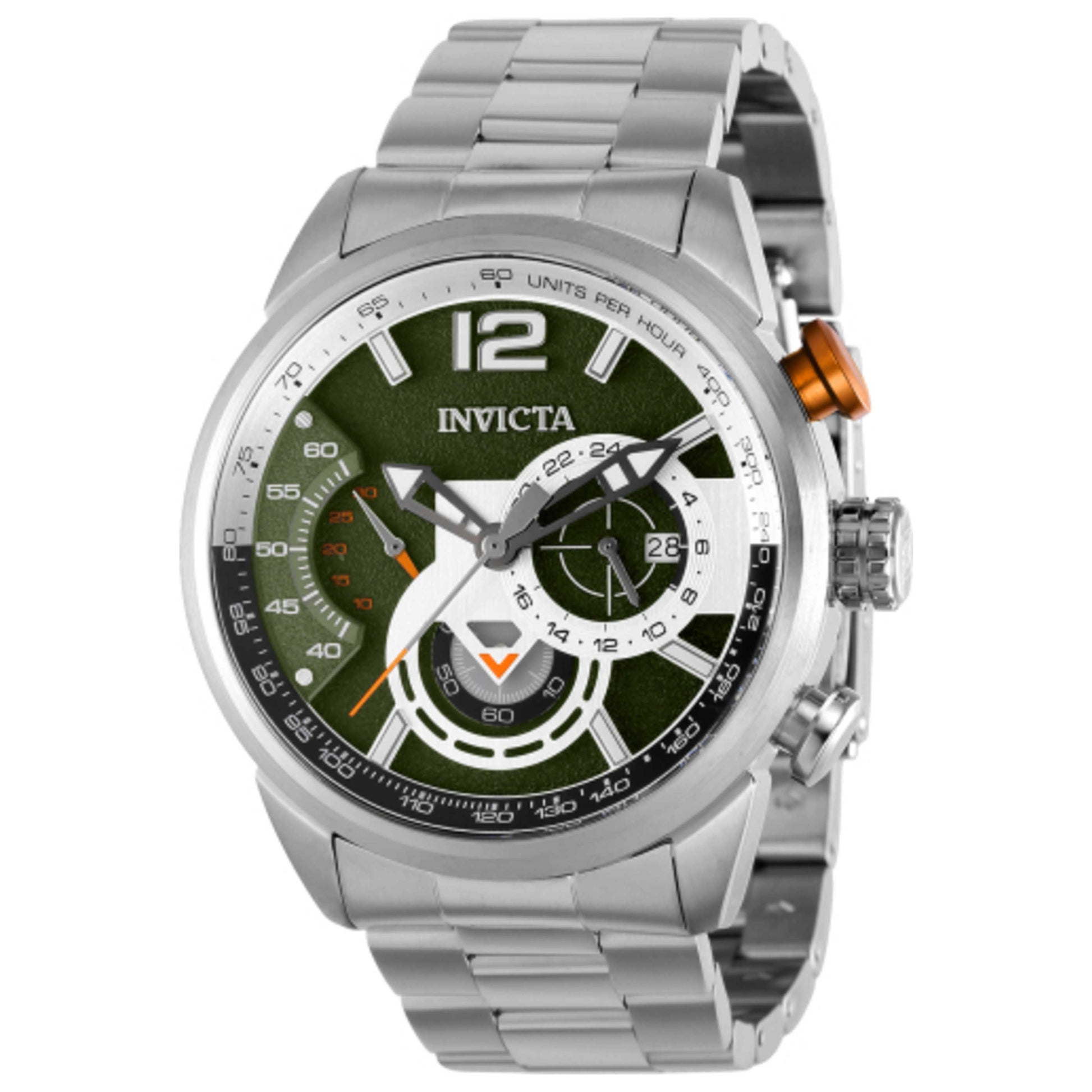 Front view of Invicta Aviator Men's Quartz Watch 39659